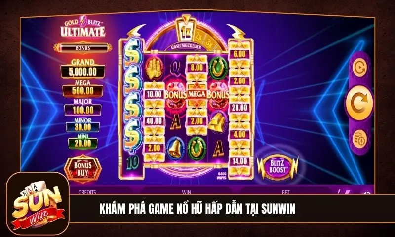 Game nổ hũ là gì? Khám phá cơ chế jackpot và các loại game phổ biến 1 Sunwin Game nổ hũ là gì? Khám phá cơ chế jackpot và các loại game phổ biến